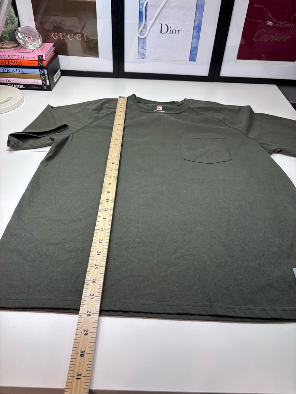 Rugged Elements Men's Short-Sleeve Pocket Tee — Olive Green NWOT - Picture 11 of 16